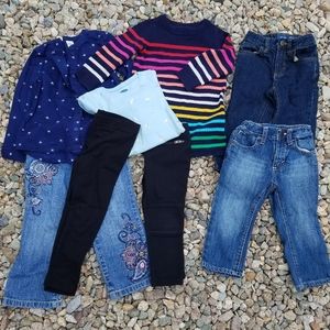 Mixed lot size 18-24/24 mos girls clothes